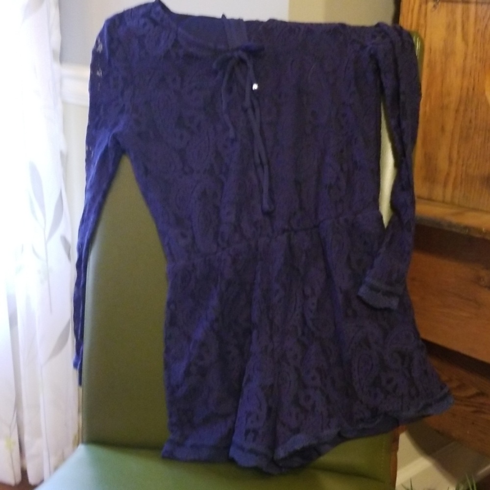 Girls shorts jumpsuit